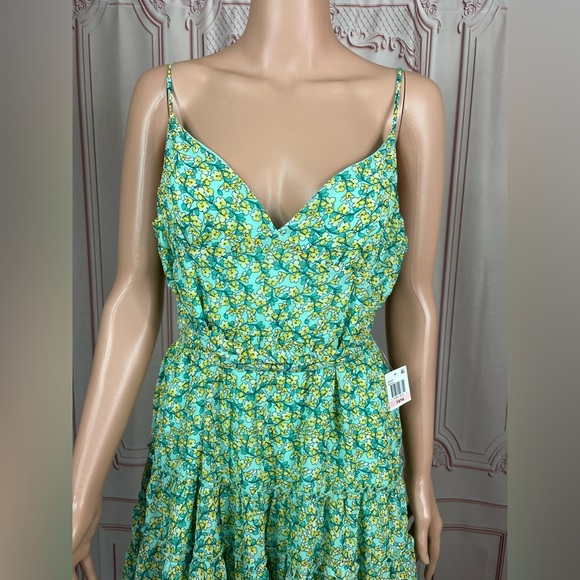 B Darlin Floral Summer Dress Size 11/12 XS and 13/14 SMALL Cocktail Party Dress - Picture 3 of 16